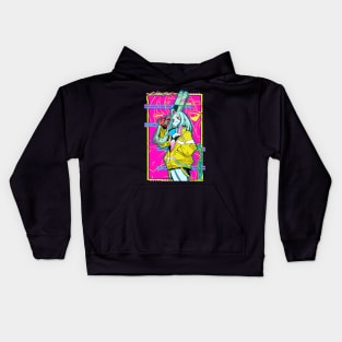 Rebecca Cyberpunk Kids Hoodie